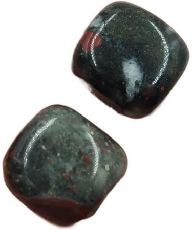 Crystal Rough Natural Crystal Rough 1pc Natural Bloodstone Square Tumbled Stones Polished Crystal Gemstones s Home Decoration (Color : Dragon Bloodstone Size : 1pc 15-20mm) - Buy Online on SooperMarket.com