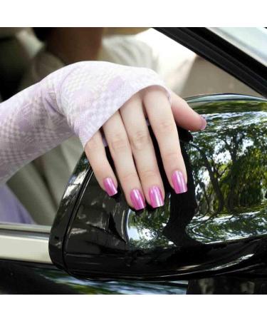 DANNI & TONI Cosmic Bloom Pink Metallic Mirror Nail Wraps - 28 Salon-Quality Gel Stickers - Buy Online on SooperMarket.com