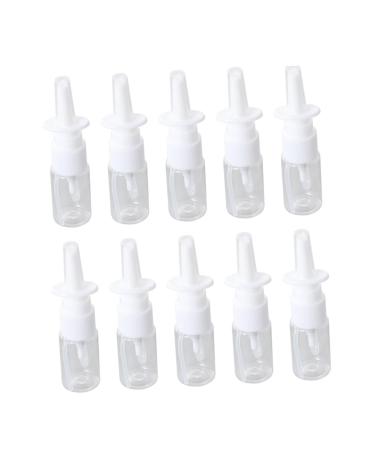 FRCOLOR 10 Pcs Mini Spray Bottle Fine Mist Spray Bottle Travel Spray Bottle Fine Mist Nasal Spray Bottles Empty Nasal Bottle Travel Nasal Sprayer Small Bottle Plastic Spray Bottle Liquid