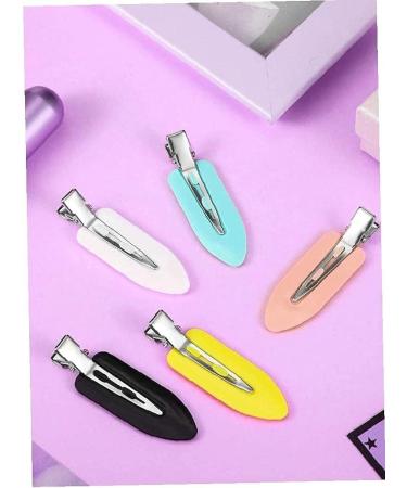 U-K Deft and Attractive No Bend Clips No Kink Hair Clips Hairdressing Pin Clips Makeup Application Clips Women and Girls Headwear Styling Tools Hair Accessories Black - Buy Online on SooperMarket.com