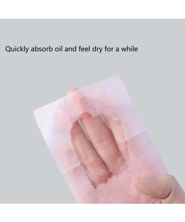 Oil Blotting Paper - 100 Sheets Natural Facial Tissue for Men, Women, and Students - Portable Oil Control with Natural Fragrance - Yellow - Buy Online on SooperMarket.com