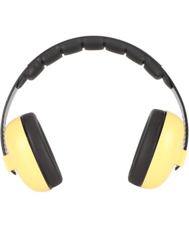 Baby Hearing Protection Earmuffs - Lightweight Durable Foldable & Comfortable Noise Reducing Headphones for Concerts - Yellow - Buy Online on SooperMarket.com