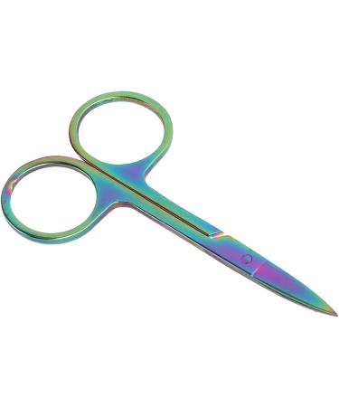 4-Piece Stainless Steel Nail Art Tool Set - Curved & Straight Tweezers Nail Scissors Rhinestone Picker for Eyelash Extensions - Buy Online on SooperMarket.com