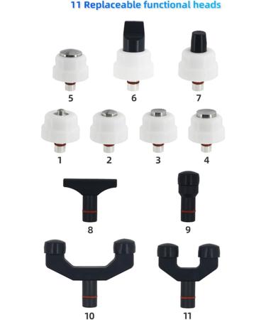 Chiropractic Adjusting Tool 9 Frequency Levels 4 Massage Head 3 in 1 ESWT Machine for Legs (UK Plug) - Buy Online on SooperMarket.com