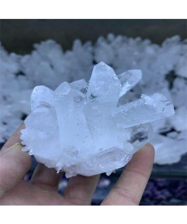 Room Decoration 1pcs Natural Crystal Cluster Raw Quartz White Stones Crystal Point Specimen Home Decoration Raw Crystals NaturalReiki Decoration (Size : 200-300g) - Buy Online on SooperMarket.com
