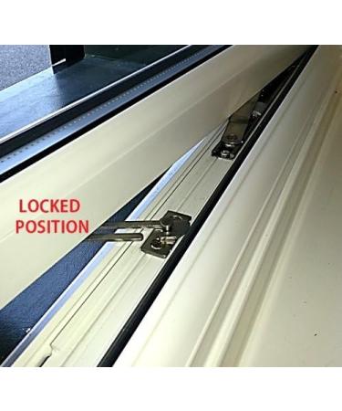 UPVC Window Restrictor Hook - Left Handed Child Safety Lock Catch - Buy Online on SooperMarket.com