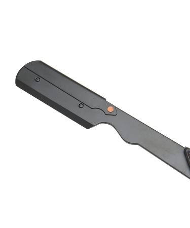 Beard Blade Holder - Professional Foldable Manual Beard Trimmer | Stainless Steel Straight Edge for Precision Shaving - Buy Online on SooperMarket.com
