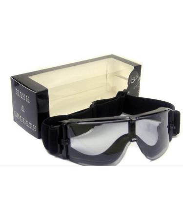 Airsoft Tactical Safety Glasses | Military Goggles with Interchangeable Lens for Paintball, Hunting, Shooting | Eye Protection Equipment - Buy Online on SooperMarket.com