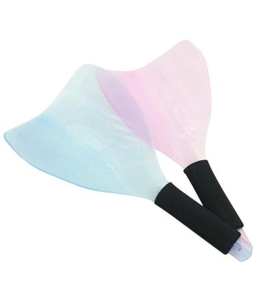 2Pcs Pro Hair Salon Mask Face Hairspray Protector - Pink & Blue - Buy Online on SooperMarket.com