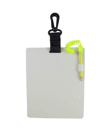 Scuba Choice Scuba Diving Writing Dive Slate with Pencil, Large