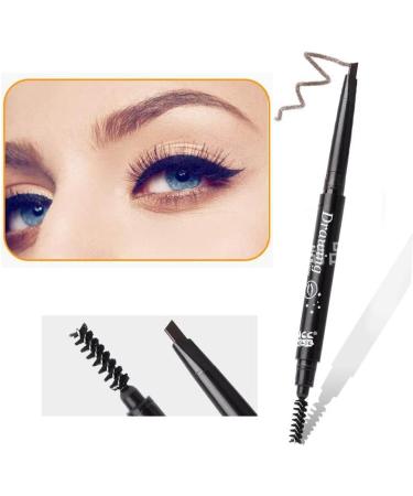 Stainless Steel Craft Scissors Eyebrow Kit with Tweezers, Brush - 5 Pc Set in Case - Buy Online on SooperMarket.com