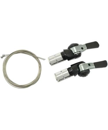 microSHIFT BS-A11 TT Bar End Shifters 2/3 x 11 Speed for Shimano - MIS2107-T - Buy Online on SooperMarket.com