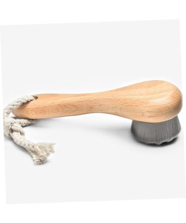 minkissy Facial Scrubber Facial Cleaning Brush Face Scrubber Face Brush Face Cleaner Brush Cleanser Brush Cleansing Brush Face Cleaning Brush Facial Brush Bamboo Long Handle Cleasing Milk - Buy Online on SooperMarket.com