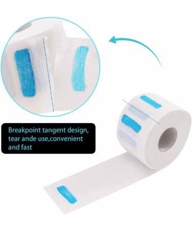 5 Rolls Disposable Barber Neck Strips - Professional Stretchy Paper Hairdressing Accessory for Salons & Barbers - International Shipping - Buy Online on SooperMarket.com