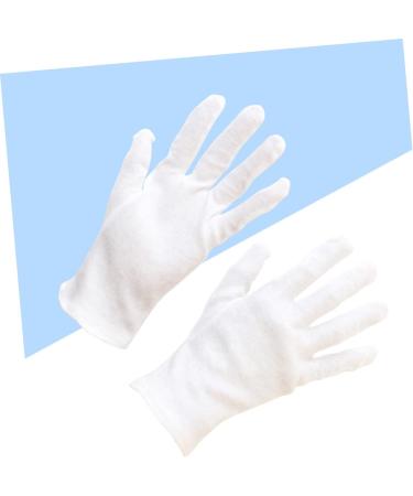 KICHOUSE 12 Pairs Industrial Gloves Anti-Spitting Work Gloves Thermal Gloves Warm Work Gloves Moisturizing Hand Gloves Moisturizing Gloves Cotton Gloves White Labor Protection Cotton Spa L1:23X10cm White - Buy Online on SooperMarket.com
