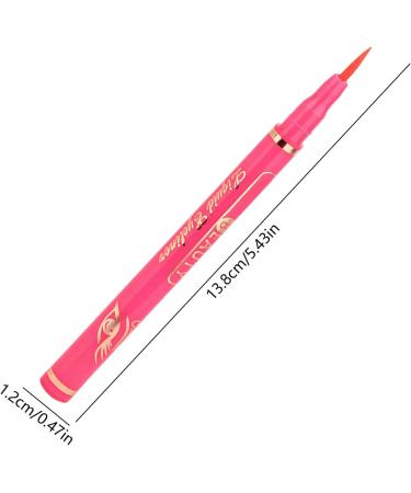 1/12 Colors Liquid Eyeliner Set Eyeliner Set Pigmented Rainbow Colorful Neon Eyeliner Pencil Waterproof Eye Shadow Pencil Long Lasting Wingtail Eyeliner for Mom Wife Girlfriend 09# - Buy Online on SooperMarket.com