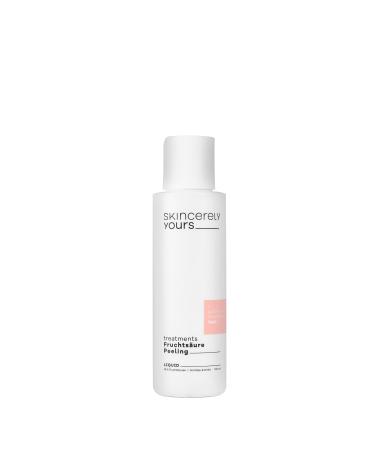 Skincerely yours fruit acid peeling 100 ml I with 14% fruit acids and green tea extract i cellmate i against pimple times and pigment spots i smooth fold i vegan and animal test -free