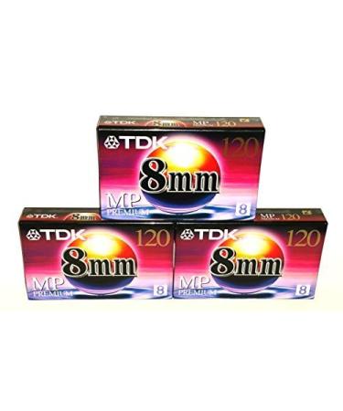TDK P6-120 HS video Tape (3-Pack) (Discontinued by Manufacturer)