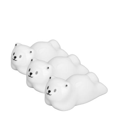 Nail Art Brush Holder 3 Pieces Nail Art Pen Holder Easy to Clean Ceramic for Nail Salon