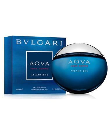 BVLGARI Aqva Atlantiqve Eau de Toilette Spray 3.3 Ounce Multi - Buy Online on SooperMarket.com