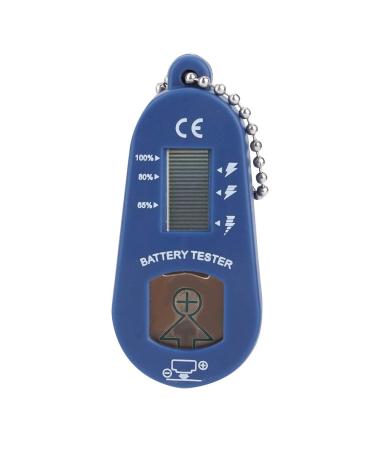 Hearing Aid Battery Tester - Small Battery Tester with LCD Display Battery Checker Battery Measuring Tool for Hearing Aid