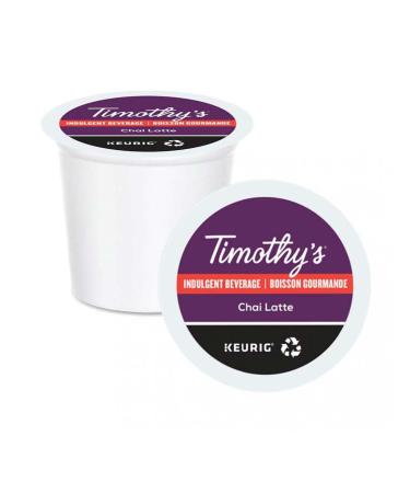 Keurig TIMOTHY'S Chai Latte K-Cup 96 Count