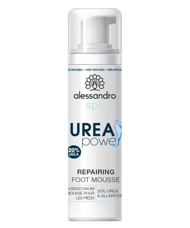 Alessandro Spa Foot Repairing Foot Mousse - 20% Urea and Allantoin - Foot foam - regenerates the skin barrier and reduces redness and itching