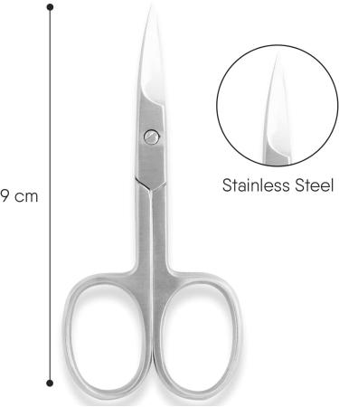 SS INSTRUMENTX Nail Scissors - Professional Curved Blade for Men and Women - Multi-Purpose Manicure Tool for Cuticle and Thick Toenails - Buy Online on SooperMarket.com