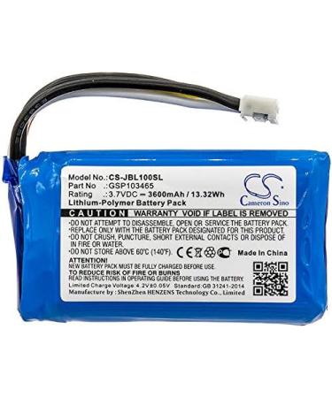 Replacement Battery for JBL Link 10 GSP103465 | 3600mAh | International Shipping Available - Buy Online on SooperMarket.com