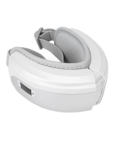 Eye Massage Device with Heat & Vibration - Foldable Bluetooth Eye Mask for Dark Circles & Dry Eyes Therapy - Buy Online on SooperMarket.com