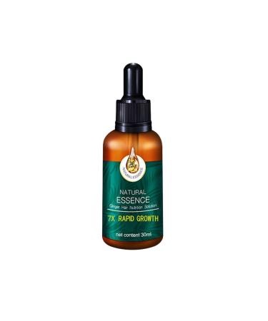 Hair growth serum ginger oil hair anti-hair failure hair serum for thinner hair thickening and waking up for quick hair growth 30ml