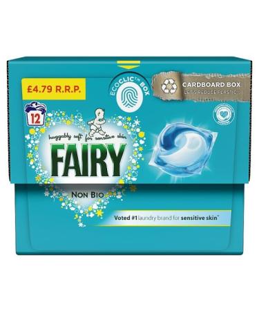 Fairy Non Bio Pods Sensitive Skin 4 x (12x23.1g) PMP
