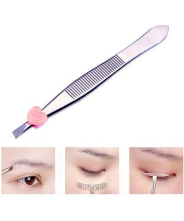 Eyebrow Clip Eyebrow Tweezers Eyebrow Tweezers Eyebrow Care Products Makeup Tool Hair Removal Easy to Use Storage Stainless Deft and Fashion - Buy Online on SooperMarket.com