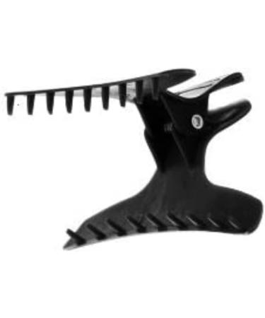 Head Jog 12 Pack Butterfly Hair Clips Accessories for Sectioning and Styling. Hair Clamps for Women and Men (Black) - Buy Online on SooperMarket.com