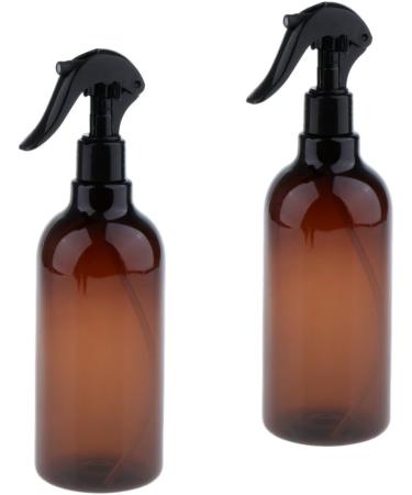 Buy Sgersten 2 x 500ml Empty Amber Spray Bottles for Essential Oils & Aromatherapy - Durable Plastic | International Shipping - Buy Online on SooperMarket.com