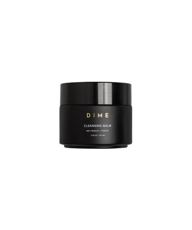 DIME Beauty Cleansing Balm Oil Makeup Remover and Face Cleanser Hydrating Eye Makeup Remover with Squalane 3.38 oz / 100 ml