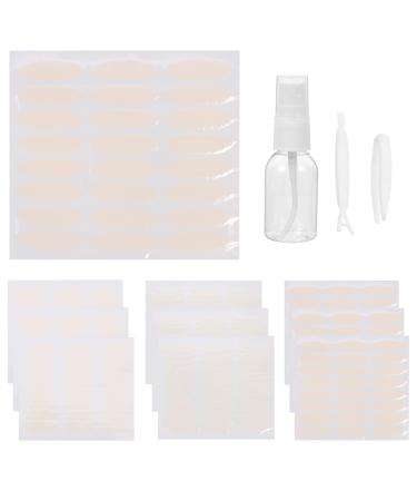 FOMIYES 3 Sets Double Eyelid Sticker Eye Lift Tape for Droopy Lids Lash Remover Hooded Eye Stickers Eyelid Tape for Hooded Eyes Invisible Eyelid Tape Fiber Strip Self-adhesive