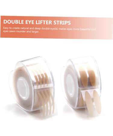 NOLITOY 4 Rolls Roll Double Eyelid Sticker Two Sided Tape Natural Double Eyelid Strips Hooded - Buy Online on SooperMarket.com