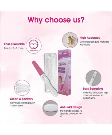 Preview Early Result Pregnancy Test Kit 5 Count -6 Days Sonner Extra Sensitive HCG Urine at Home Test 1 count (Pack of 5) - Buy Online on SooperMarket.com