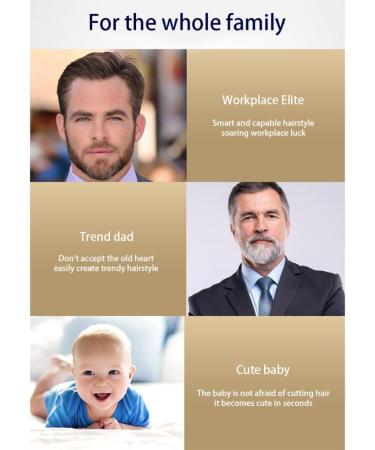 Electric Hair Trimmer Men Hair Clippers Beard Trimmer Beard Shaver for Men Hair Baldheaded Trimming Tools Electric Hair Trimmer - Buy Online on SooperMarket.com