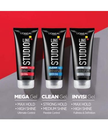 L'Or al Paris Studio Line Above it All Invisi Gel - Max Hold - 6.8 fl. oz. Unscented - Buy Online on SooperMarket.com