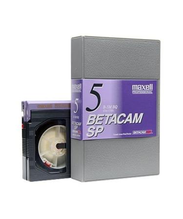 Maxell B-5MSP Betacam SP Video Tape, 5 Minute, Small