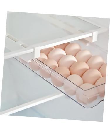 Mikinona Egg Storage Box Storage Drawers Fridge Crisper Fridge Egg Holder Bin Multifunction re-usable - Buy Online on SooperMarket.com