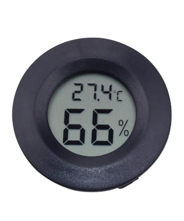POPETPOP 4 pcs humidity gauge bearded dragon tank accessories humidity monitor gecko tank accessories indoor temperature gauge digital humidity meter Temperature and humidity meter crawl mediumx2pcs Blackx2pcs - Buy Online on SooperMarket.com