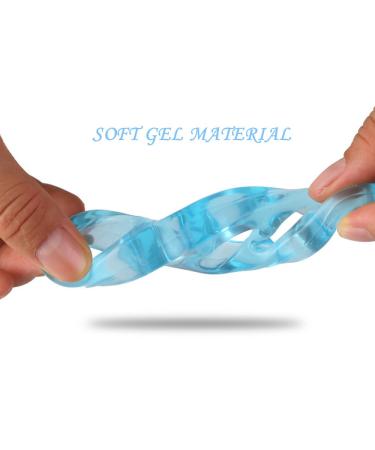 2 Pair Gel Toe Separators & Straighteners - Bunion Relief & Pain Alleviation for Men & Women (Size L 9-14/12-14) - Buy Online on SooperMarket.com