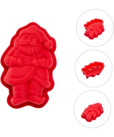 PRETYZOOM 2 pcs Moulds Molds Biscuit Baking Cartoon DIY Mold Silicone Mould Themed Food Cake Dessert Adorable 18.2X11.5X3CM As Shown - Buy Online on SooperMarket.com
