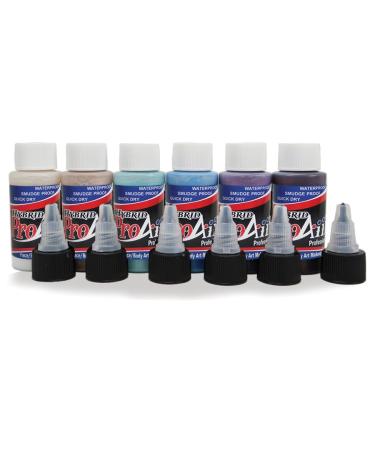 ProAiir Face and Body Painting Makeup - 6 Zombie Colors - 1 oz (30ml) 1 Ounce 6.0