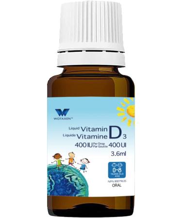 WOTAXEN Liquid Vitamin D3 400IU 3.6ml - Buy Online on SooperMarket.com