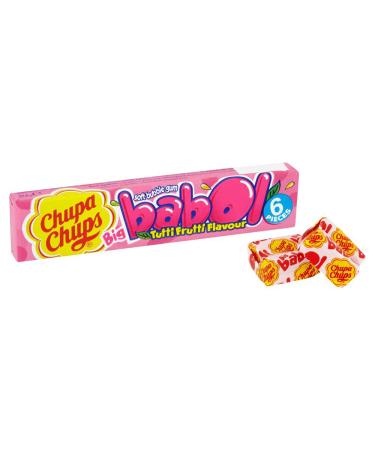 Buy Tutti Frutti Chewing Gum - 5 x 6 Pieces Soft Fruity Sweet Snack | International Shipping Available - Buy Online on SooperMarket.com