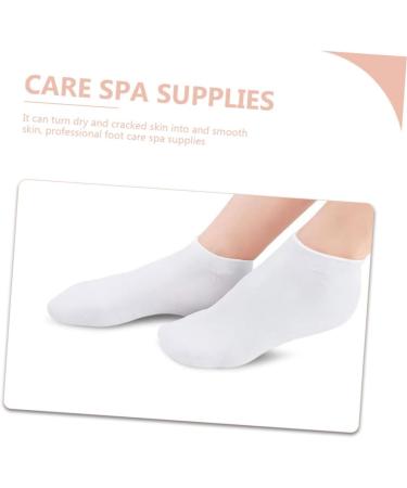 FOMIYES 6 Pairs Exfoliating Moisturizing Socks Foot Heel Socks for Dry Cracked Feet Heal Socks Spa Socks Cuticles Socks Cracked Heel Lotion Pedicure Sebs Cosmetic Miss Skin Friendly - Buy Online on SooperMarket.com